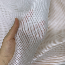 Сетка 3D трехслойная Air mesh 160 гр/м2, цвет Белый (на отрез)  в Краснодаре