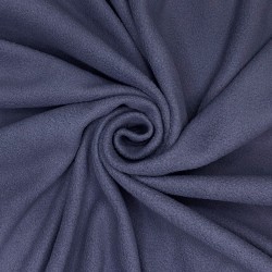 Ткань Флис Односторонний 130 гр/м2, цвет Темно-серый (на отрез)  в Краснодаре
