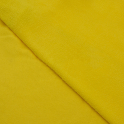 Флис Односторонний 180 гр/м2, Желтый (на отрез)  в Краснодаре
