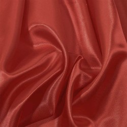 Ткань Атлас-сатин, цвет Красный (на отрез)  в Краснодаре