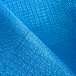 Ткань Оксфорд 300D PU Рип-Стоп СОТЫ, цвет Голубой (на отрез)  в Краснодаре