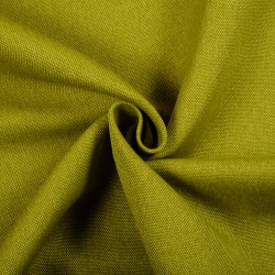 Ткань Рогожка (мебельная), цвет Зелёный (на отрез)  в Краснодаре